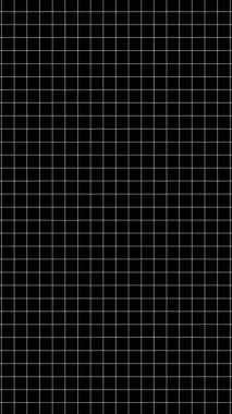 Siyah arkaplanda beyaz ızgara görünüp kayboluyor