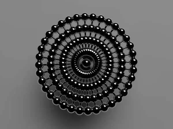 3D siyah Küre