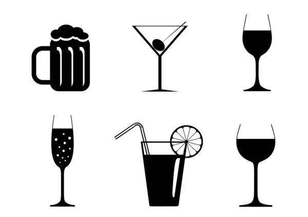 Bebidas — Archivo Imágenes Vectoriales