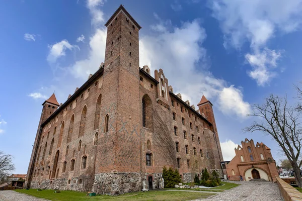 Gniew Voivodato Pomerania Polonia Abril 2021 Antiguo Castillo Teutónico Europa —  Fotos de Stock