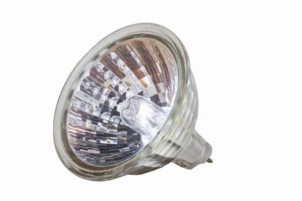 Lâmpada Halogéneo Caixa Plástico Acessórios Para Iluminar Espaço Casa Fundo — Fotografia de Stock