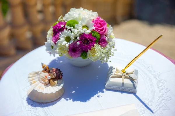 Wedding ceremony arc — Stock Photo, Image