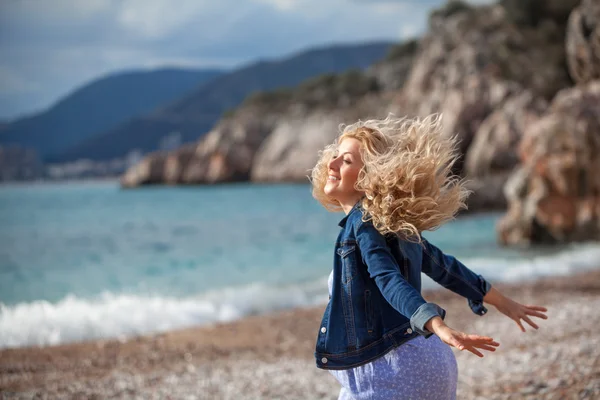 Χαρούμενα γυναίκα — Φωτογραφία Αρχείου