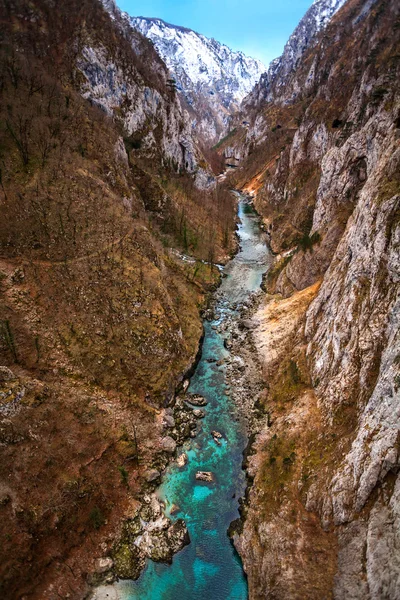 Piva river canyon — Stockfoto