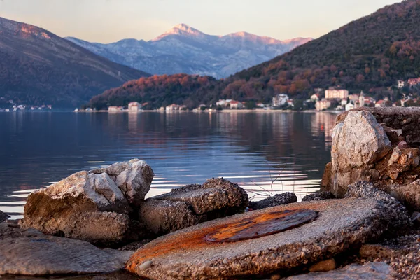 Tivat záliv — Stock fotografie