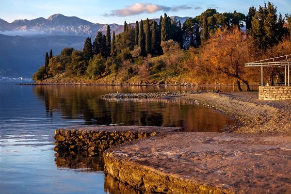 Tivat záliv — Stock fotografie