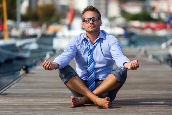 Urlaub der Bürokauffrau — Stockfoto