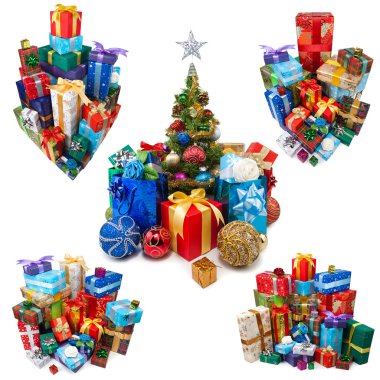 Noel hediyeler toplama