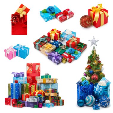 Noel hediyeler toplama