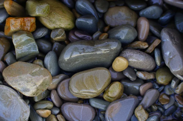 Kleurrijke beach pebbles — Stockfoto