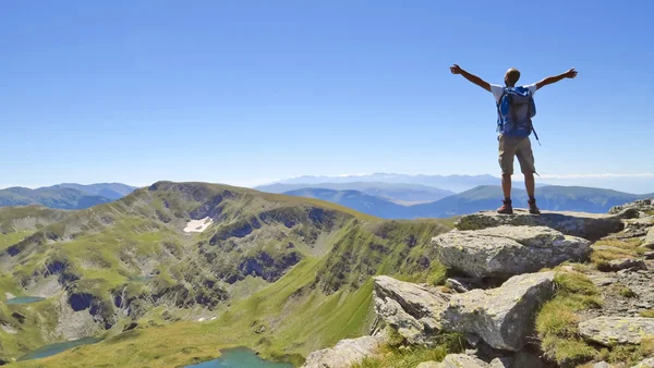 On top of the world — Stock Photo, Image