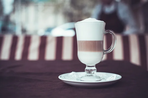Latte pohár — Stock Fotó