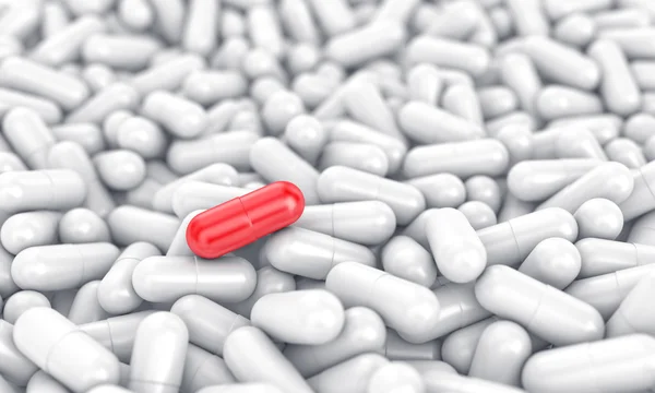 Pilule rouge spéciale — Photo