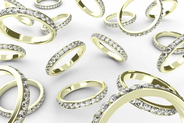 Gli anelli — Foto Stock