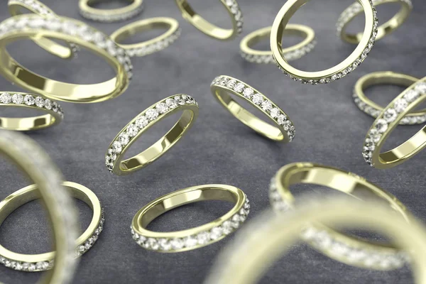 The rings — Stock Photo, Image