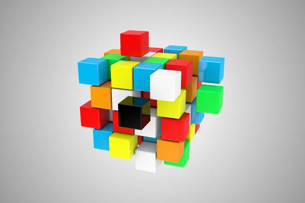 The cube — Stock Photo, Image