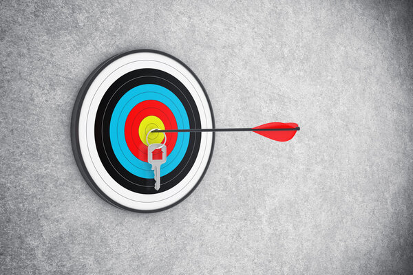 Цель с ключом от дома
