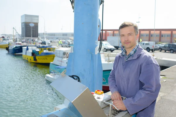 Haven en de mannelijke man — Stockfoto