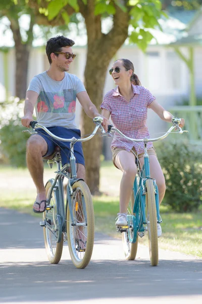 Laughter on the road — Stock Photo, Image