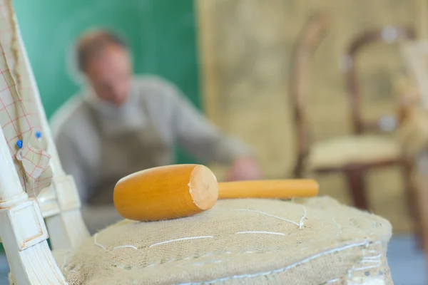 Antieke reparatiewerkplaats en aanpassen — Stockfoto