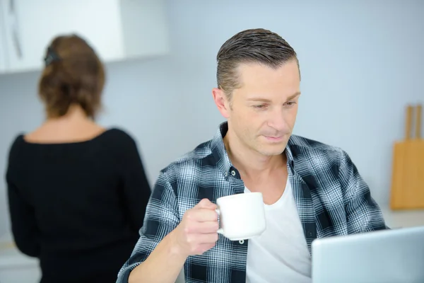 Ochtend routine en activiteit — Stockfoto