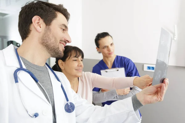 Retrato Médico Rayos —  Fotos de Stock