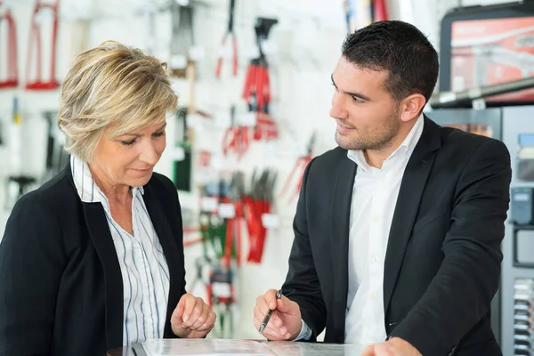 Affärspartner Som Samarbetar — Stockfoto