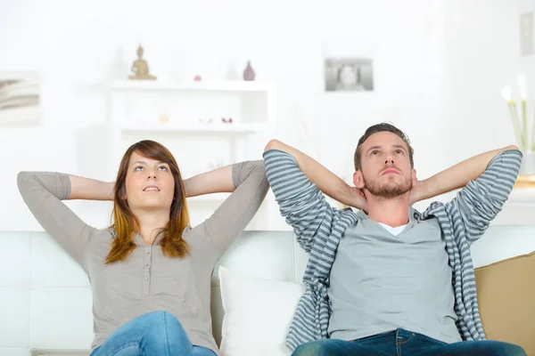 Pareja Respirando Sueño —  Fotos de Stock