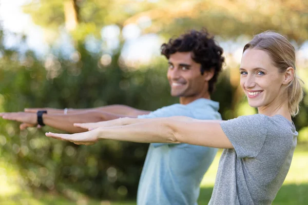 Fitness Sport Vänskap Och Livsstil Koncept — Stockfoto