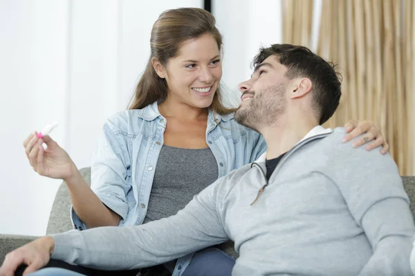 Konzept Schwangerschaft Familie Und Menschen — Stockfoto