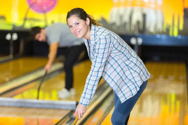 Porträtt Glad Professionell Städare — Stockfoto