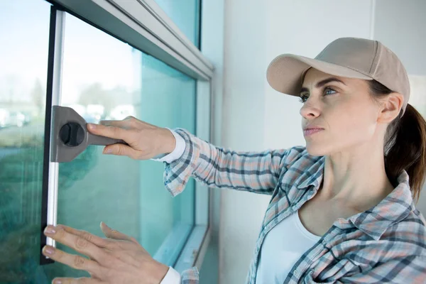 Female Professional Cleaning Service — Stock Fotó