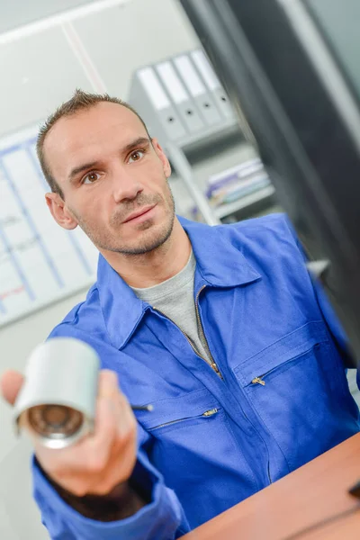 Göra Arbetstagaren Tjänst — Stockfoto