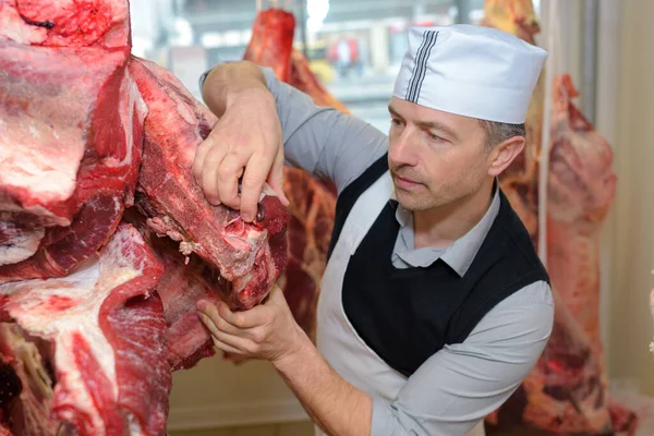 Proceso Transformación Carne —  Fotos de Stock