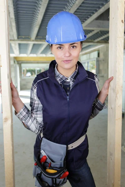 Woman Architect Builder — Stock Photo, Image