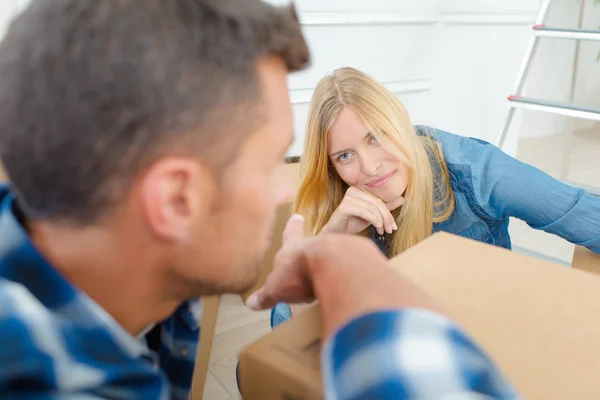 Tijd voor de grote stap. — Stockfoto