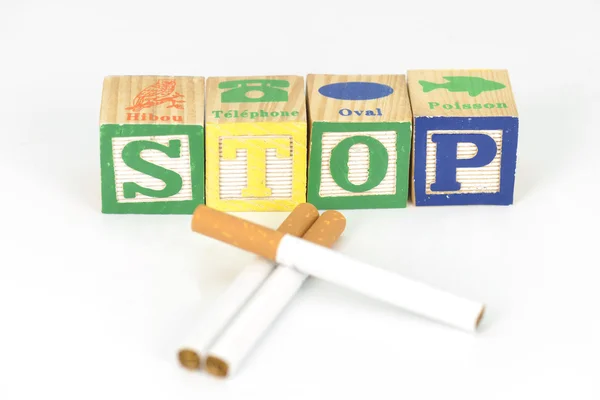 Penso sia ora di smettere di fumare. — Foto Stock
