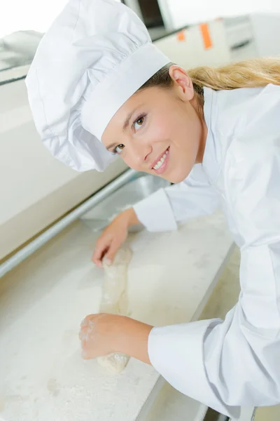 Female baker — Stock Photo, Image