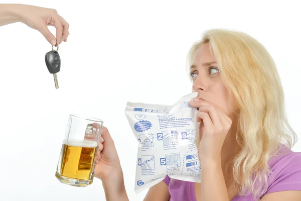 Don't drink and drive — Stock Photo, Image