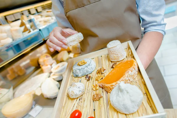 Cheese board — Stock Photo, Image