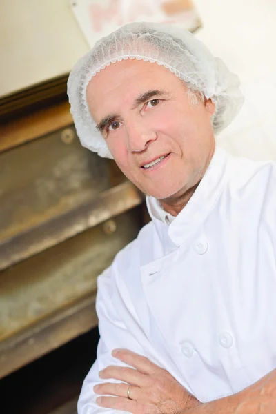 Stolt baker — Stockfoto