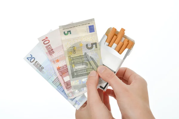 Dohányzás a drága — Stock Fotó