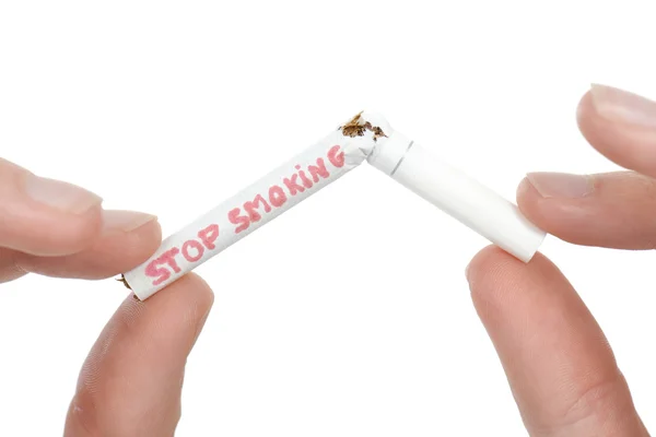 Devo smettere di fumare. — Foto Stock