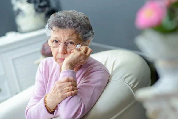 Elderly woman and female — Stock Photo, Image