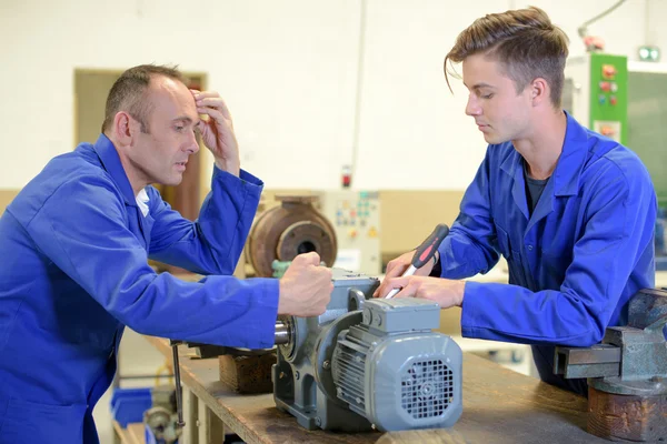 Probleem met een motor — Stockfoto