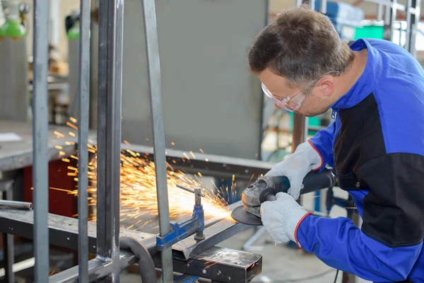 Busy welders and single — Stock Photo, Image