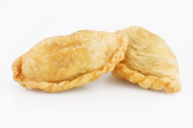 Asya geleneksel tatlı ya da beyaz arka plan üzerinde izole aperatif