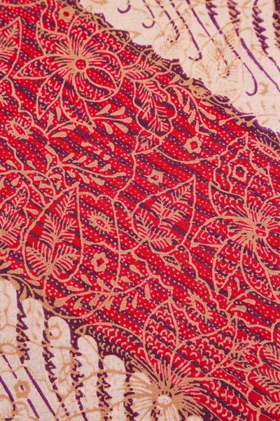 Fond textile texturé à motifs graphiques colorés — Photo