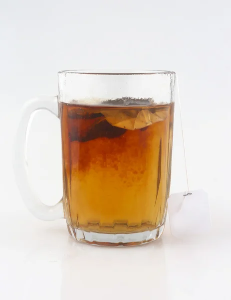 Tasse Tee mit Teebeutel — Stockfoto