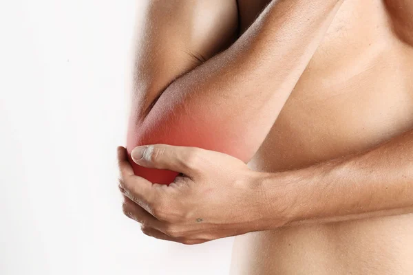 急性肘痛 — 图库照片
